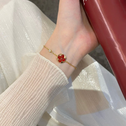 [Glow Jewelry]SUN PEDANT CARNELIAN BRACELET