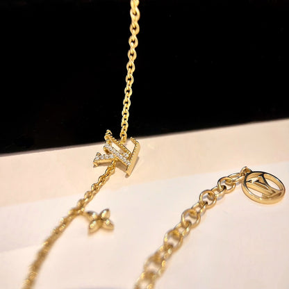 ¡®Glow Jewelry¡¯LOGO STAR MOTIF GOLD BRACELET