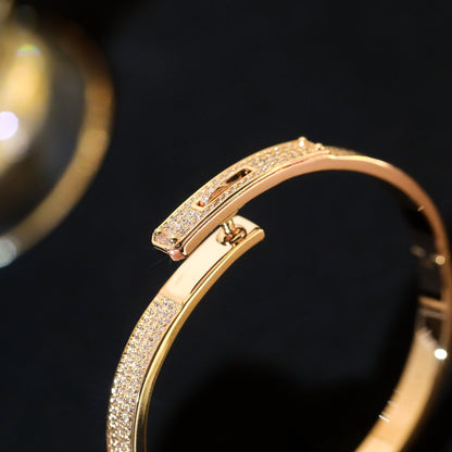 [Glow Jewelry]KELLY BRACELET DIAMOND PAVED