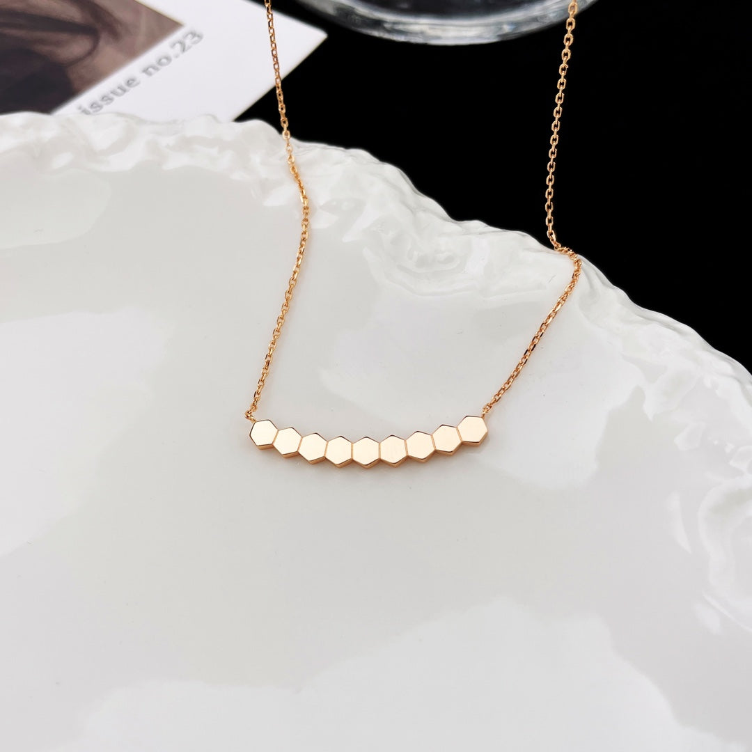 [Glow Jewelry]BEE MY LOVE DIAMOND NECKLACE
