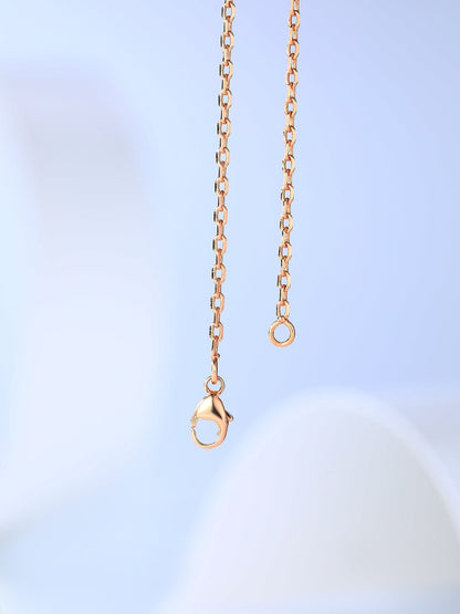 ¡®Glow Jewelry¡¯H CAGE PINK GOLD NECKLACE