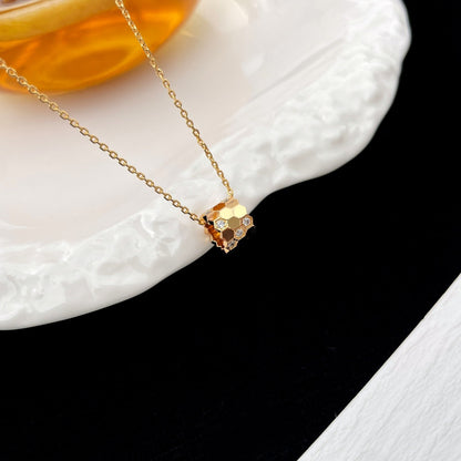 [Glow Jewelry]BEE MINI PEDANT DIAMOND NECKLACE