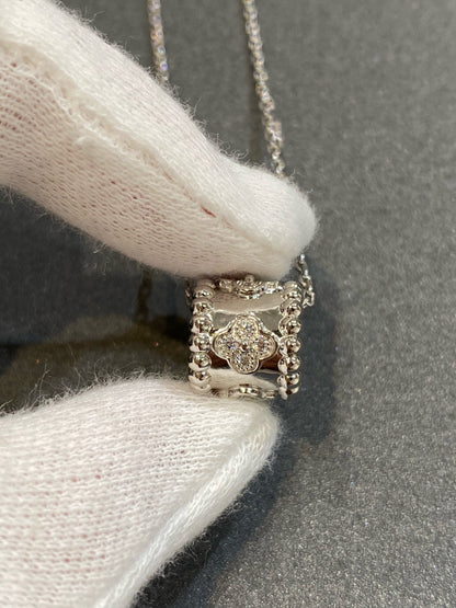 [Glow Jewelry]PERLEE PEDANT SIVLER DIAMOND NECKLACE