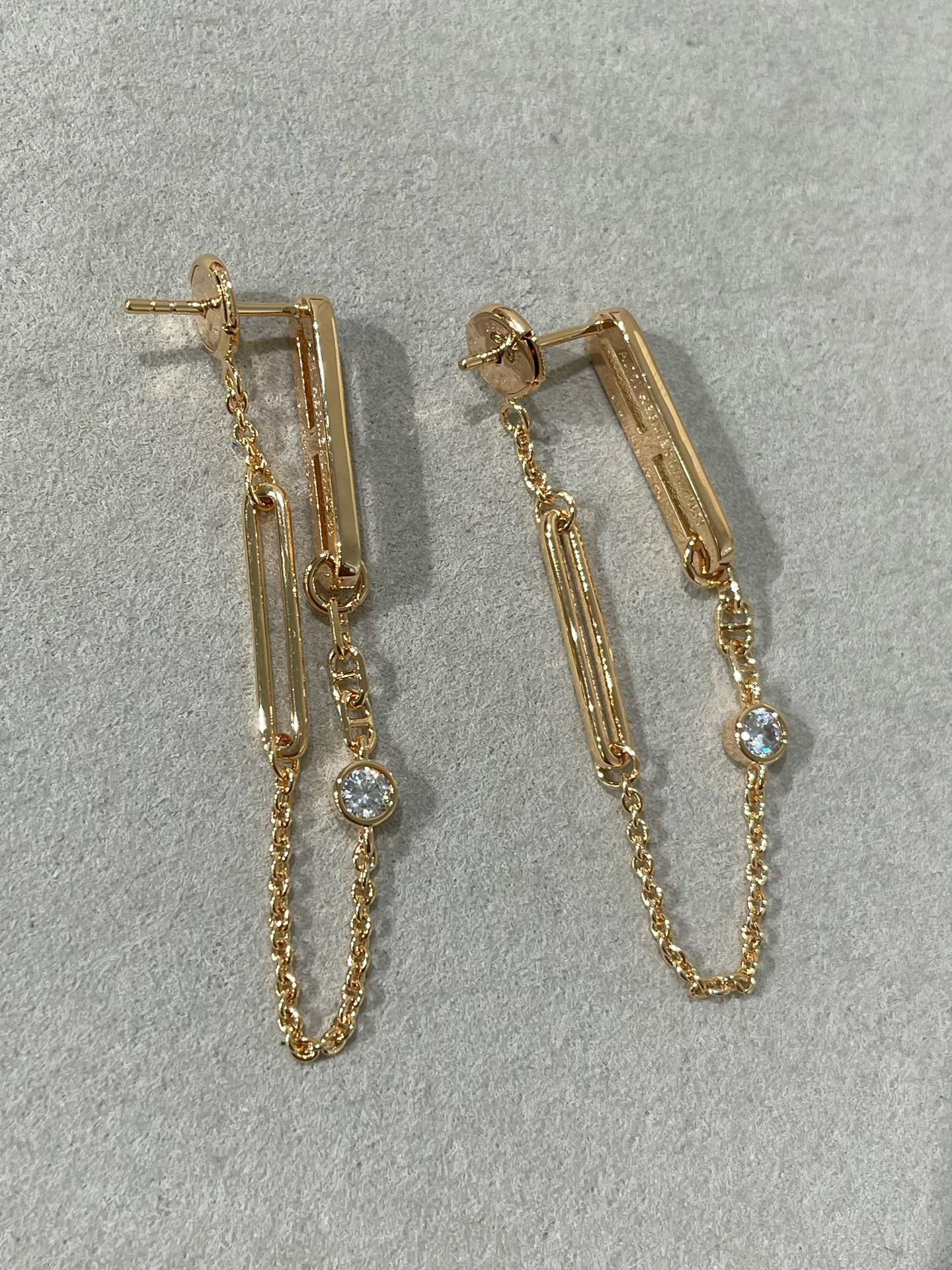 ¡®Glow Jewelry¡¯CHAINE CHAOS DIAMOND DROP EARRINGS