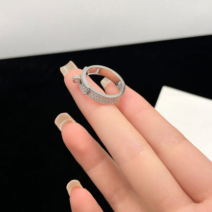 [Glow Jewelry]KELLY SILVER DIAMOND RING