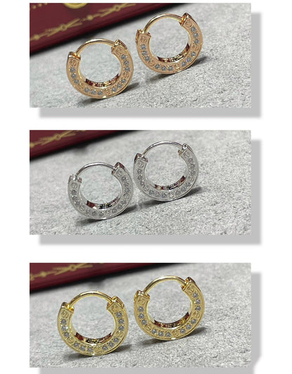 [Glow Jewelry]LOVE DIAMOND EARRINGS