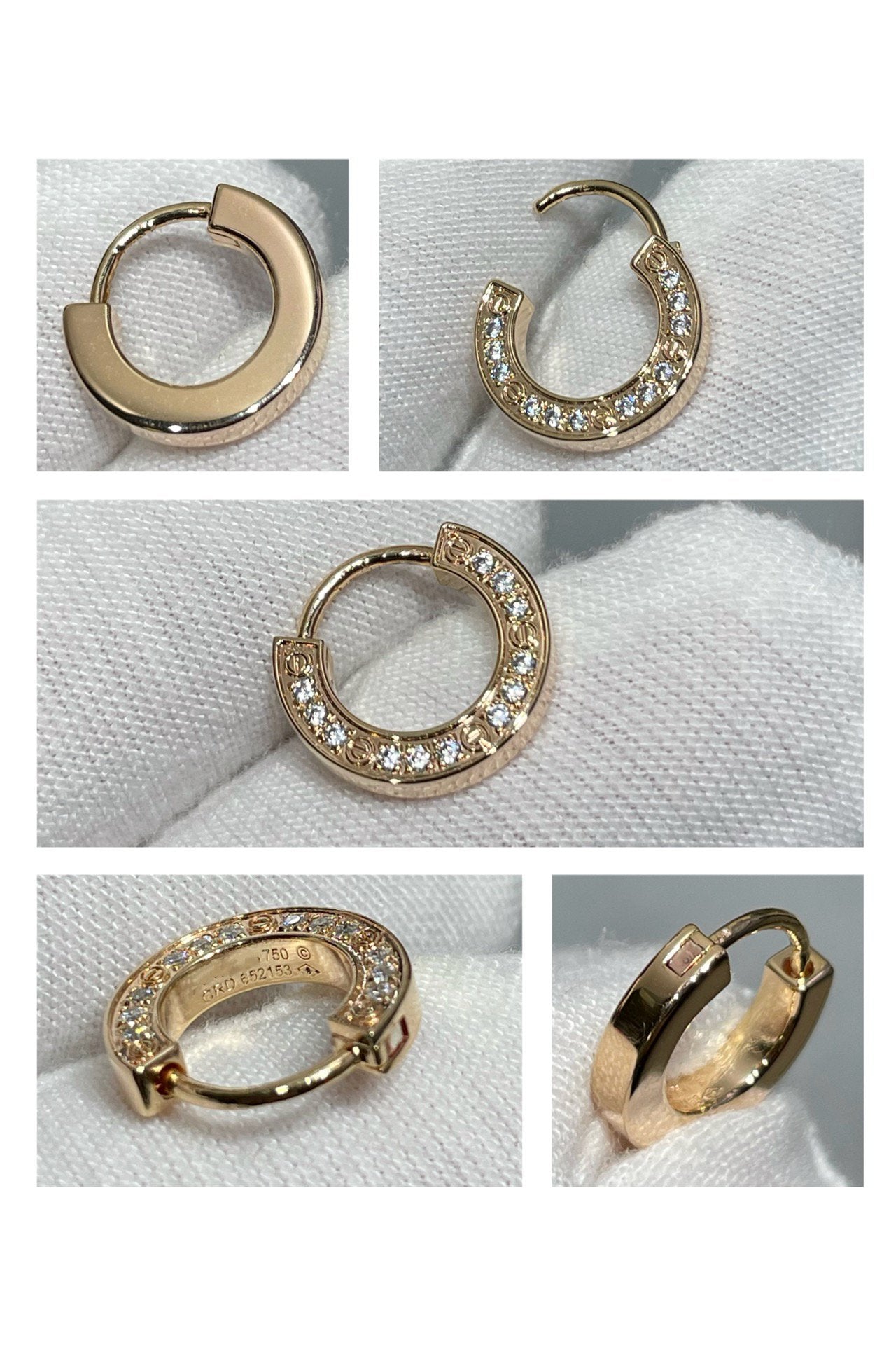 [Glow Jewelry]LOVE DIAMOND EARRINGS