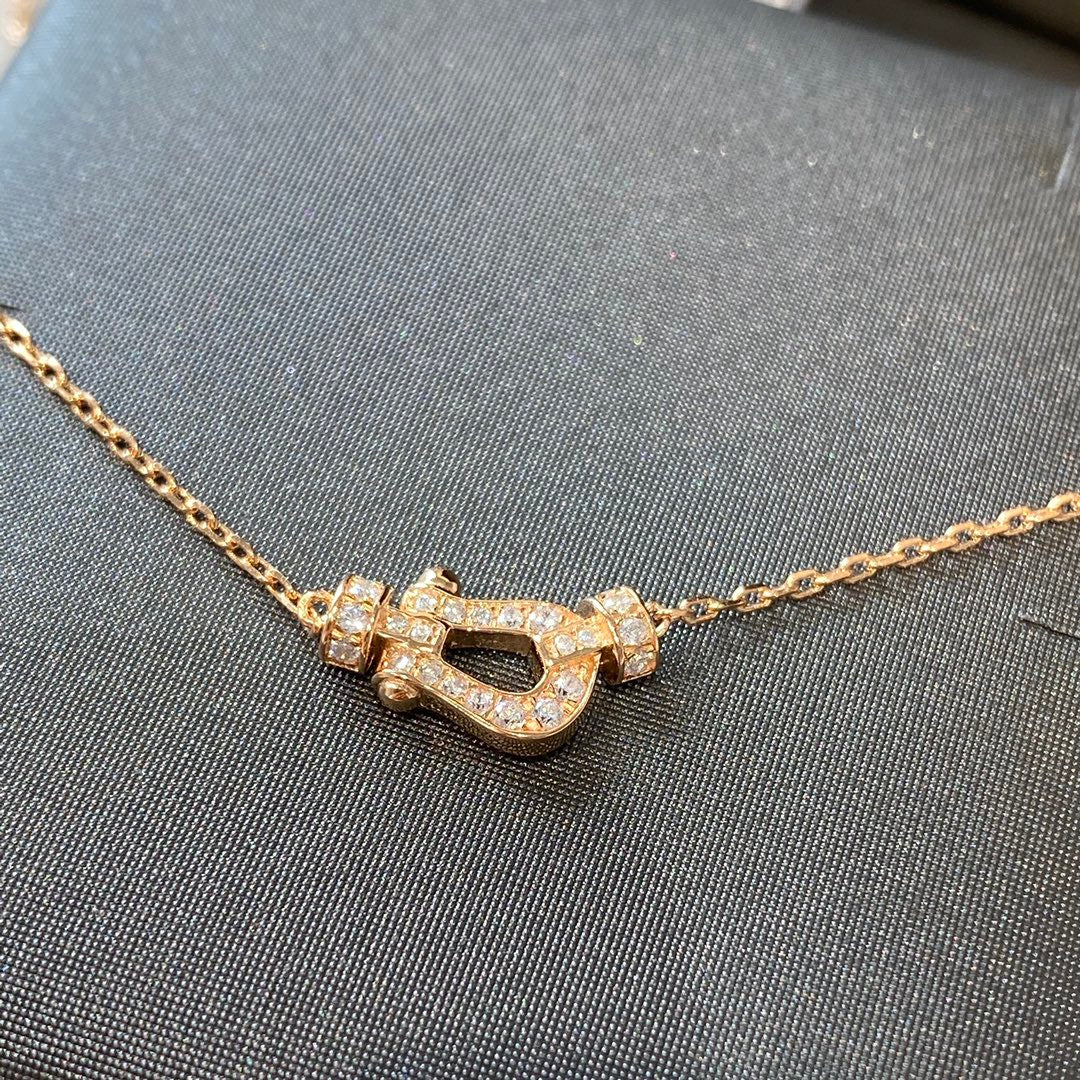 ¡®Glow Jewelry¡¯FORCE 10 DIAMOND PINK GOLD NECKLACE MINI MODEL