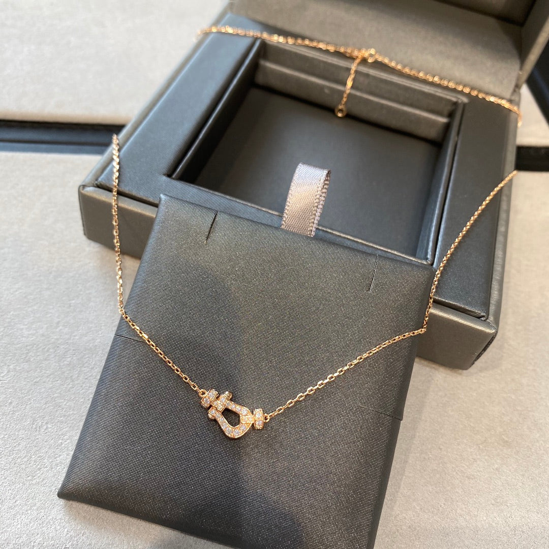¡®Glow Jewelry¡¯FORCE 10 DIAMOND PINK GOLD NECKLACE MINI MODEL
