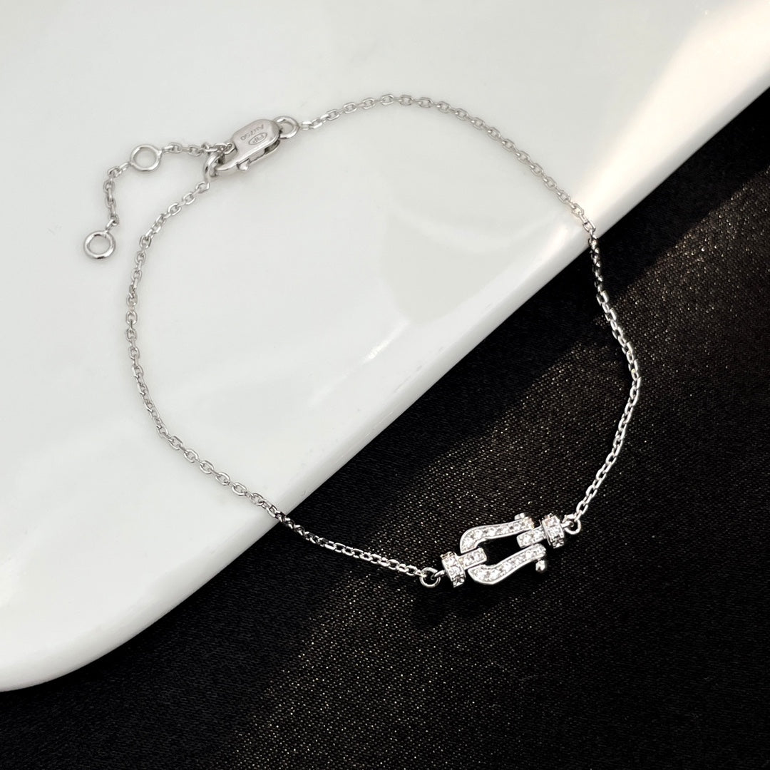 ¡®Glow Jewelry¡¯FORCE 10 FULL DIAMOND BUCKLE CHAIN LINK MINI MODEL
