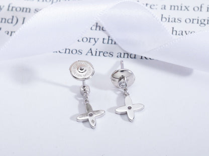 ¡®Glow Jewelry¡¯VIDYLLE SILVER DIAMOND MINI DROP EARRINGS