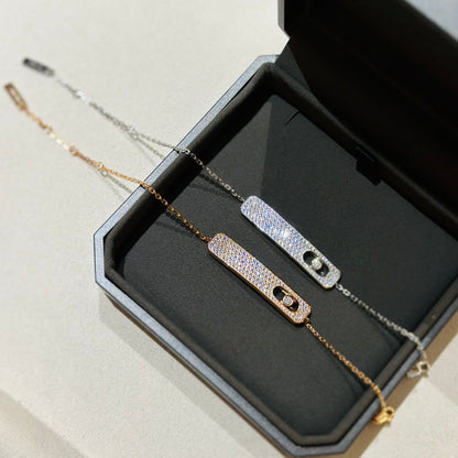 [Glow Jewelry]MOVE CLASSIQUE DIAMOND PAVED BRACELET