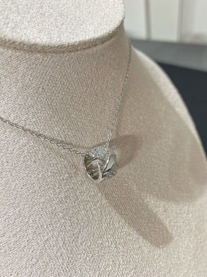 ¡®Glow Jewelry¡¯LIENS EVIDENCE DIAMOND PAVED NECKLACE
