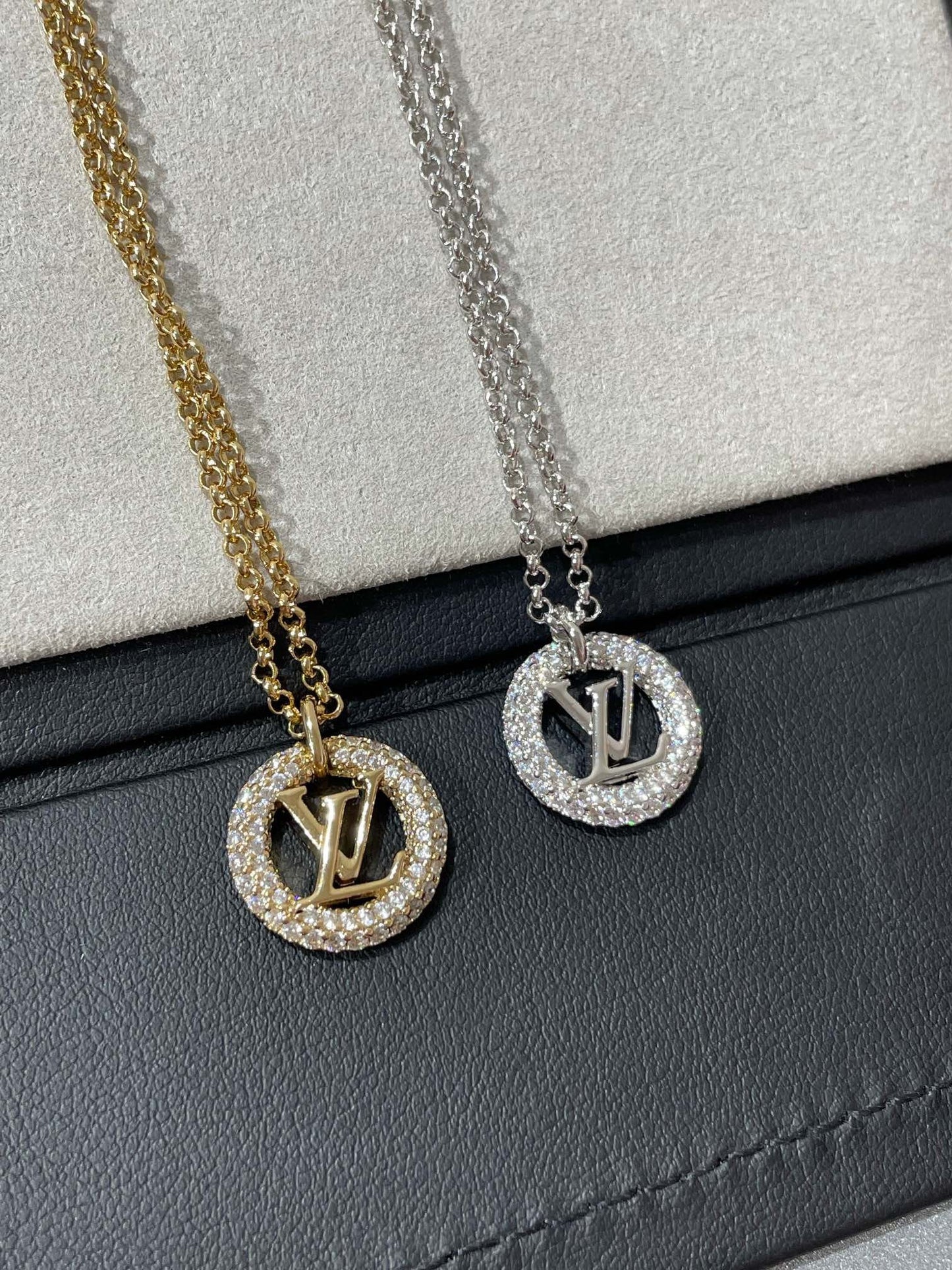 ¡®Glow Jewelry¡¯BY NIGHT DIAMOND PAVED NECKLACE