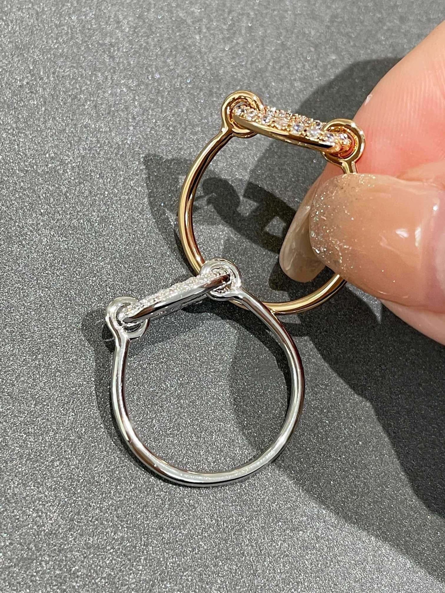 [Glow Jewelry]RONDE SMALL DIAMOND RING
