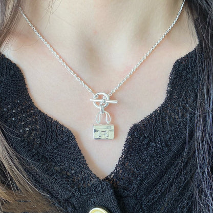 ¡®Glow Jewelry¡¯CONSTANCE PEDANT SILVER NECKLACE