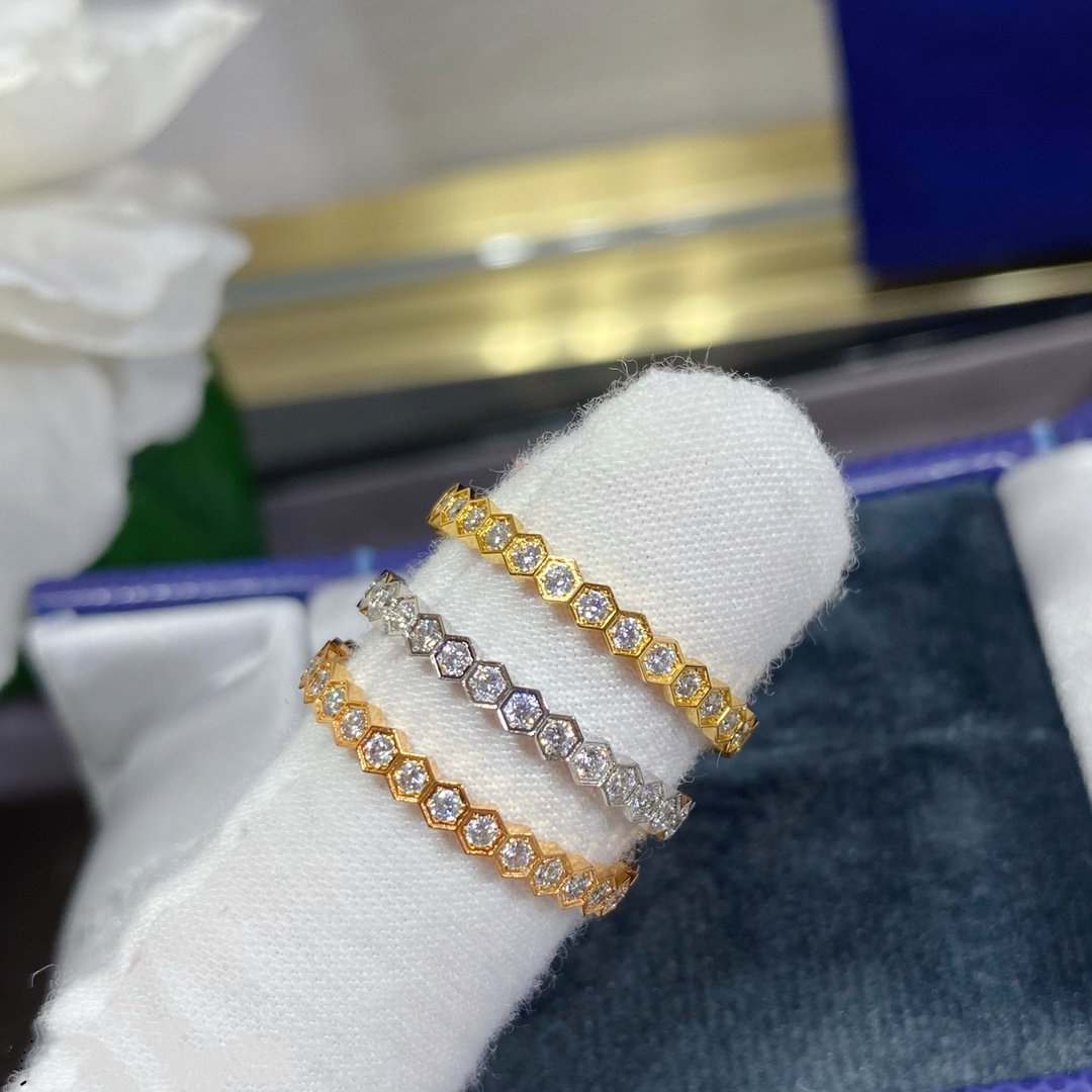¡®Glow Jewelry¡¯BEE LOVE DIAMOND PAVED SMALL RING