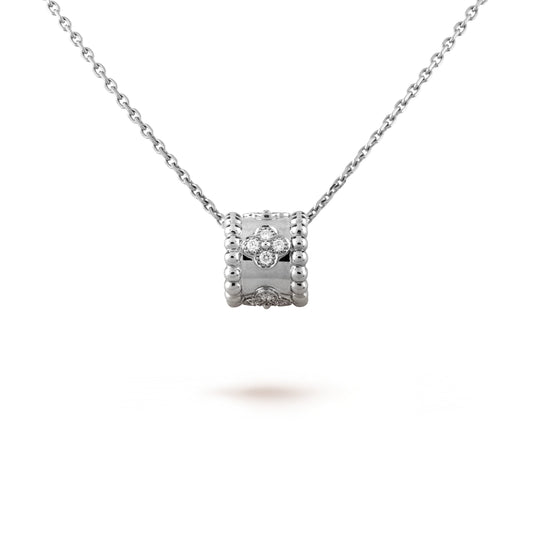 [Glow Jewelry]PERLEE PEDANT SIVLER DIAMOND NECKLACE