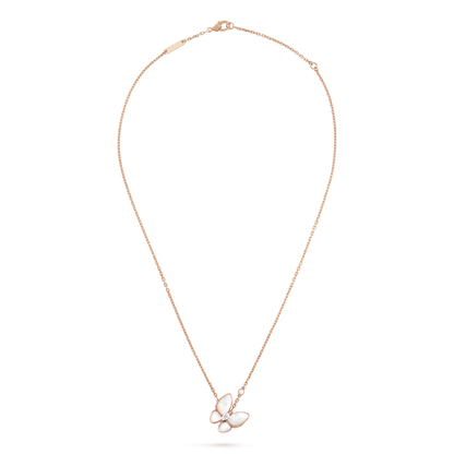 [Glow Jewelry]BUTTERFLY MOP DIAMOND NECKLACE
