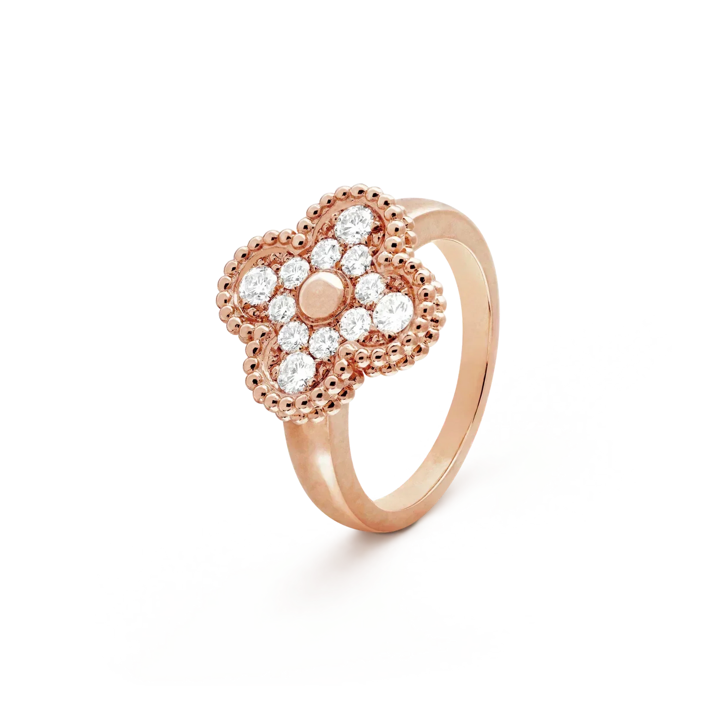 ¡®Glow Jewelry¡¯CLOVER DIAMOND RING