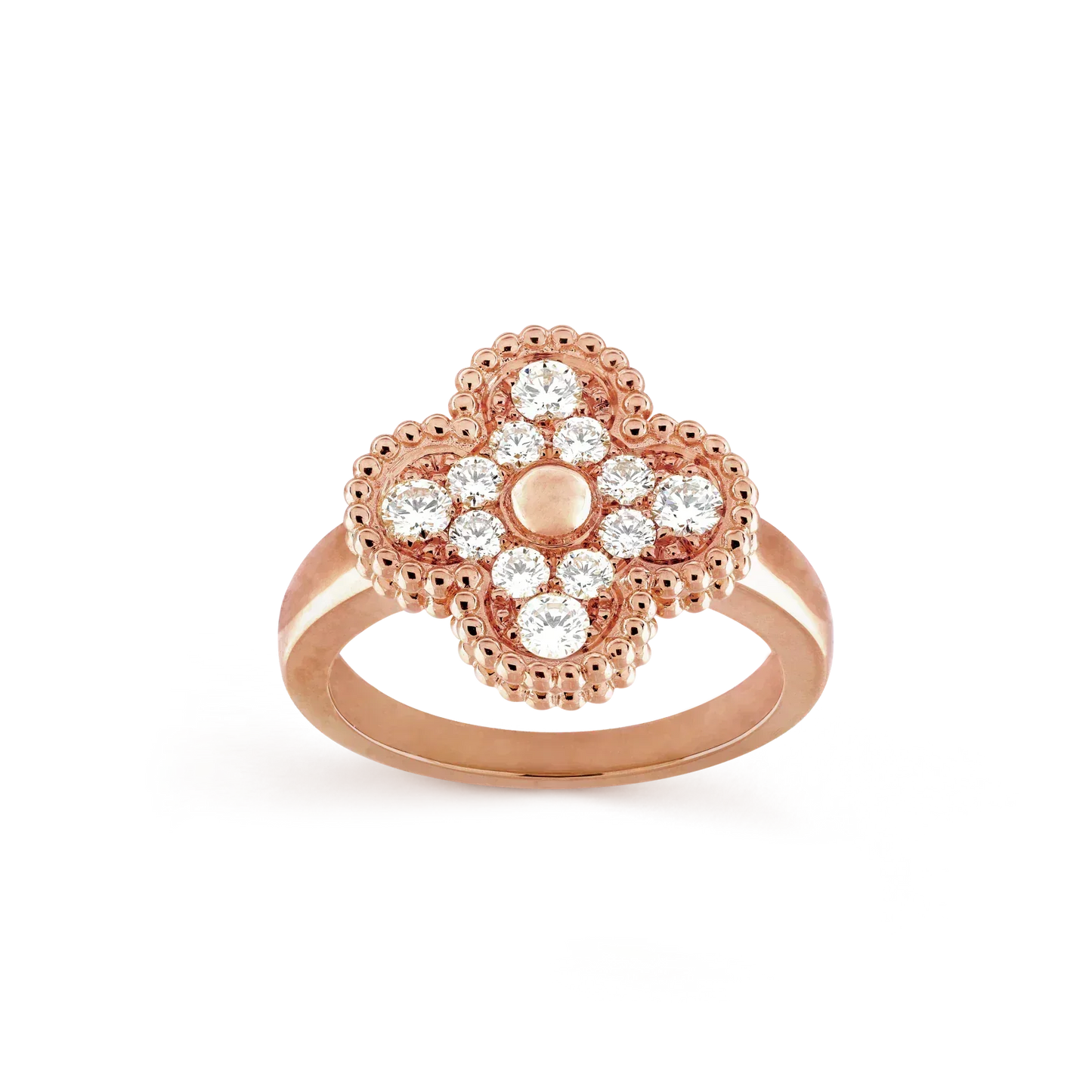 ¡®Glow Jewelry¡¯CLOVER DIAMOND RING