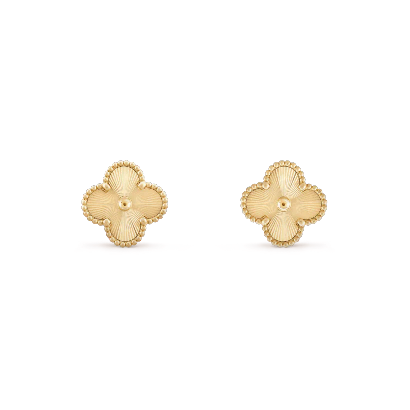 ¡®Glow Jewelry¡¯CLOVER MINI 9.5MM LASER EARRINGS