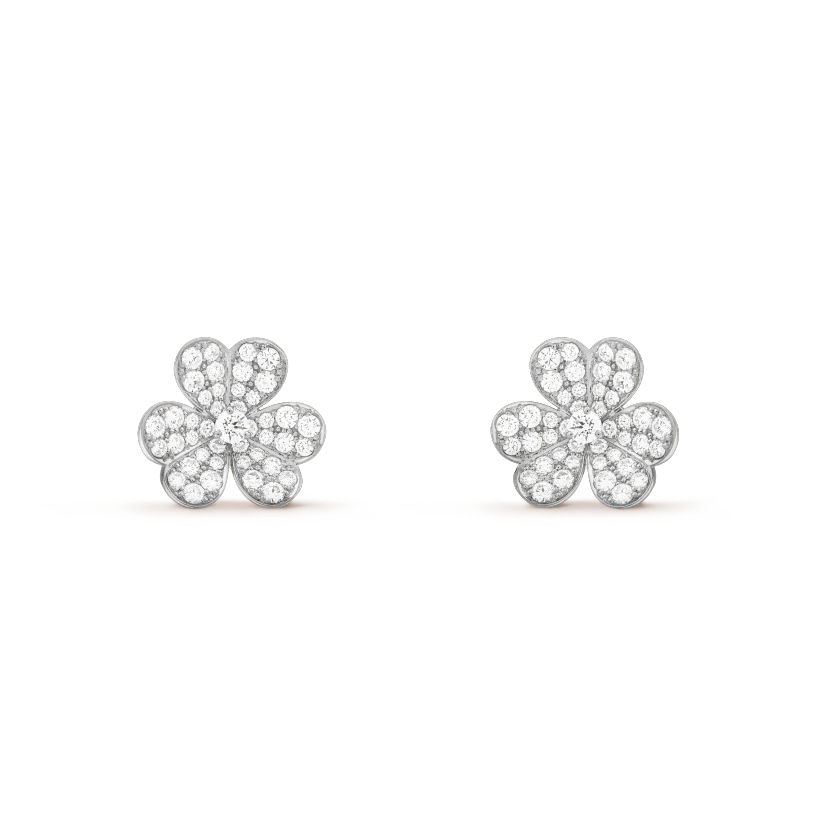 ¡®Glow Jewelry¡¯CLOVER COMOS DIAMOND EARRINGS SILVER