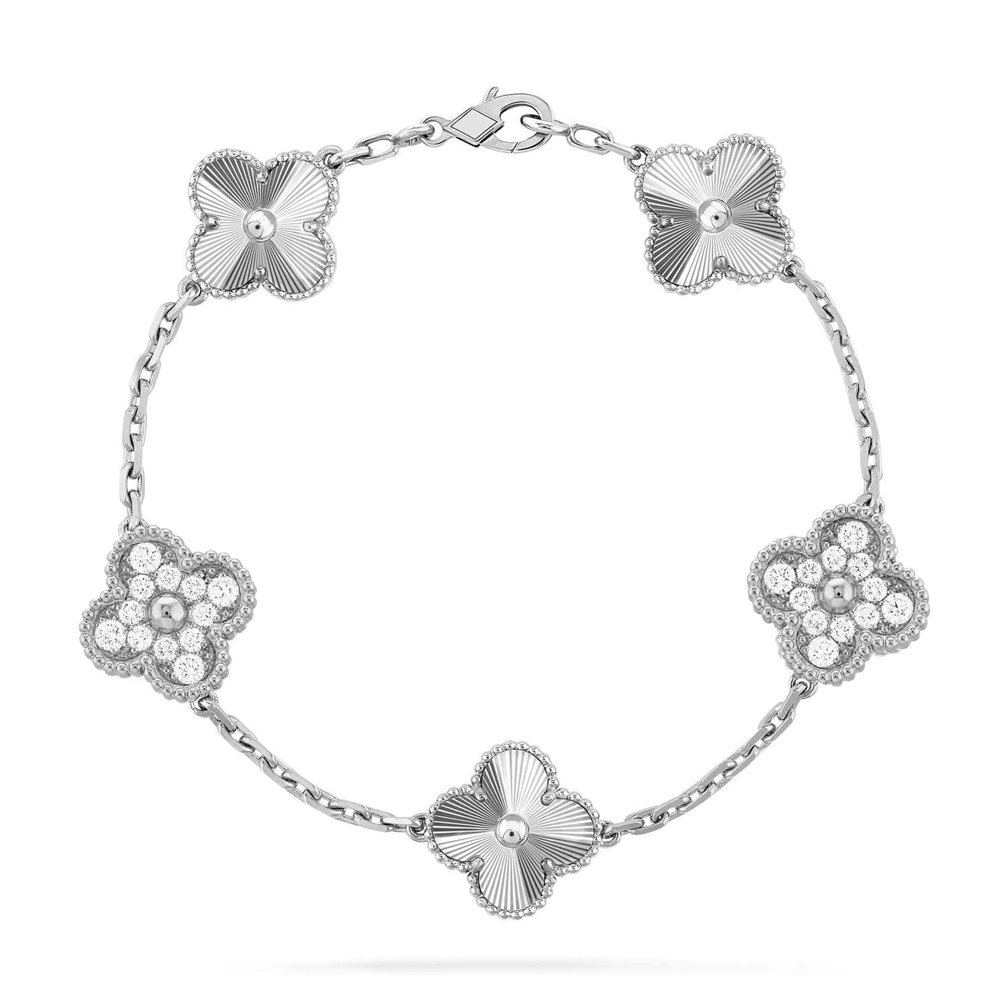 [Glow Jewelry]New  CLOVER 5 MOTIF LASER BRACELET COLLECTION