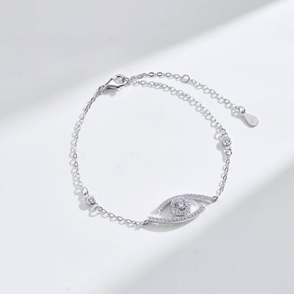 [Glow Jewelry]Lucky Eye Pave-Set Diamond Bracelet