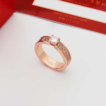[Glow Jewelry]Starry Sky Diamond Ring