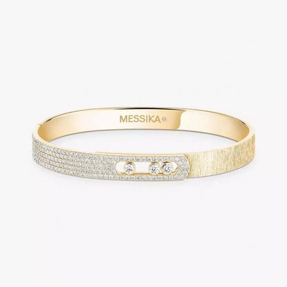 [Glow Jewelry] 2026 BRAND-NEW FROSTED BRACELET WITH DIAMONDS THREE COLORS