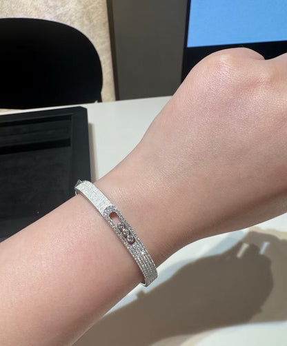 [Glow Jewelry] 2026 BRAND-NEW FROSTED BRACELET WITH DIAMONDS THREE COLORS