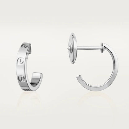 ¡®Glow Jewelry¡¯LOVE EARRINGS 2.65MM SILVER
