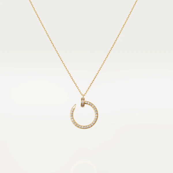 ¡®Glow Jewelry¡¯JUSTE NECKLACE GOLD DIAMONDS