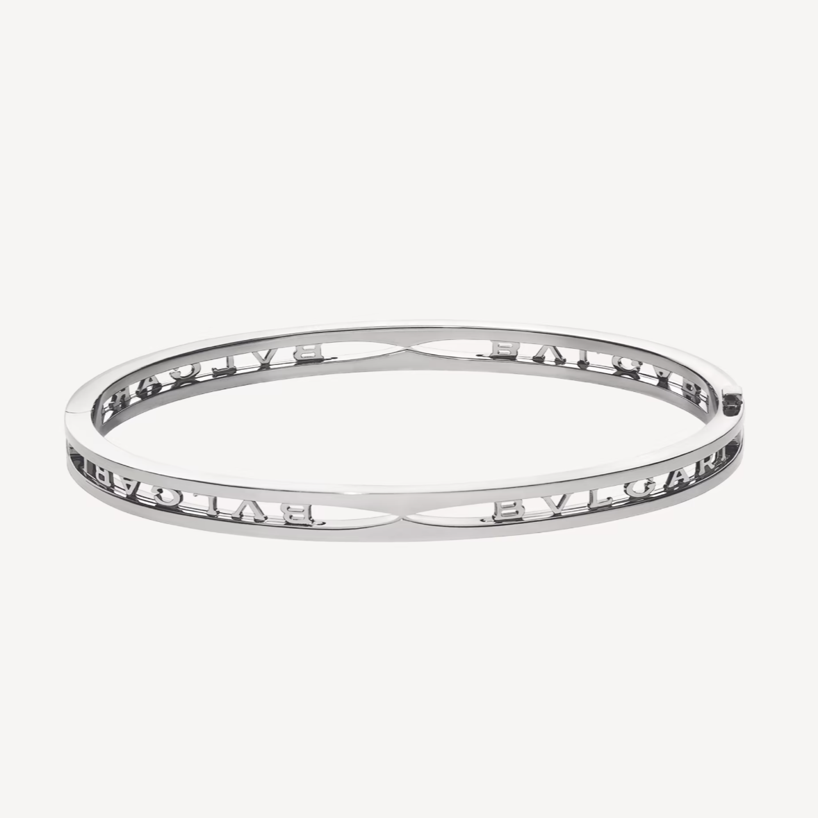 [Glow Jewelry]ZERO 1 SPIRAL LOGO SILVER BRACELET