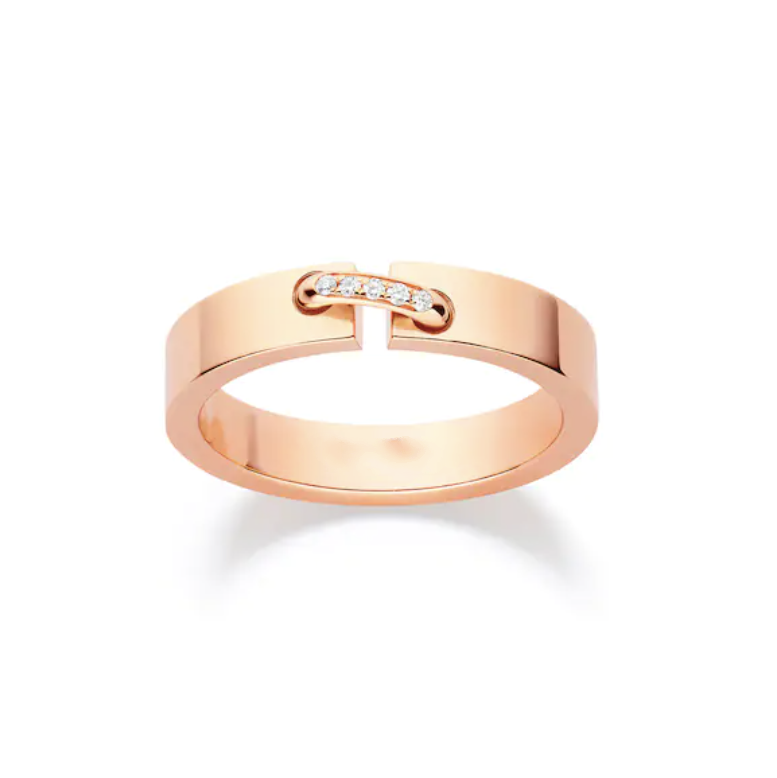 ¡®Glow Jewelry¡¯ALLIANCE LIENS VIDENCE DIAMOND 4MM RING