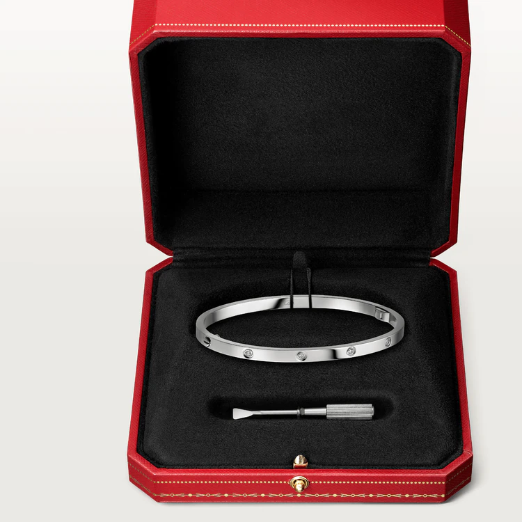 [Glow Jewelry]LOVE BRACELET 3.65MM 10 DIAMONDS
