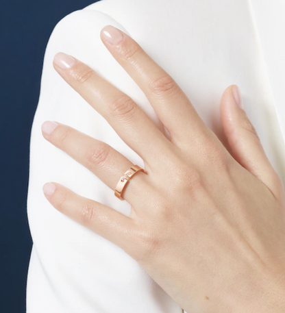 [Glow Jewelry]ALLIANCE LIENS VIDENCE DIAMOND 4MM RING