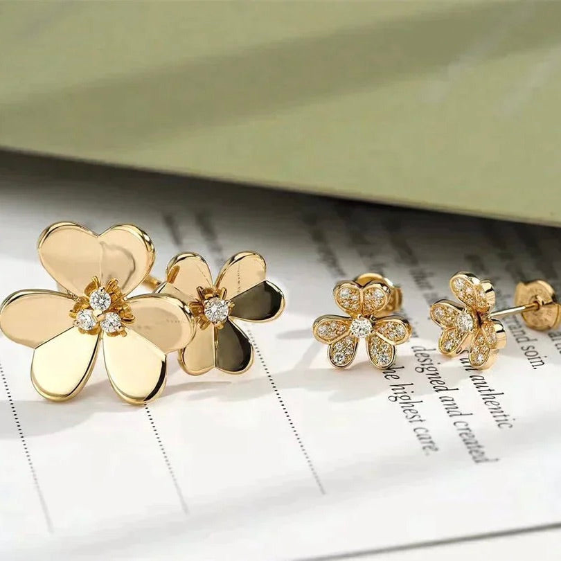 ¡®Glow Jewelry¡¯CLOVER COMOS GOLD DIAMOND RING