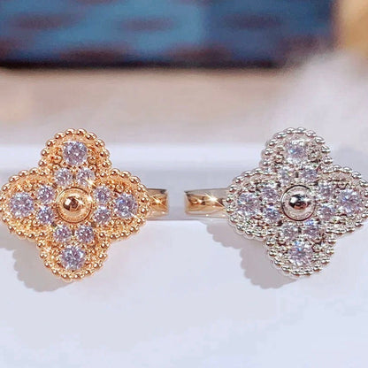 [Glow Jewelry]CLOVER DIAMOND RING