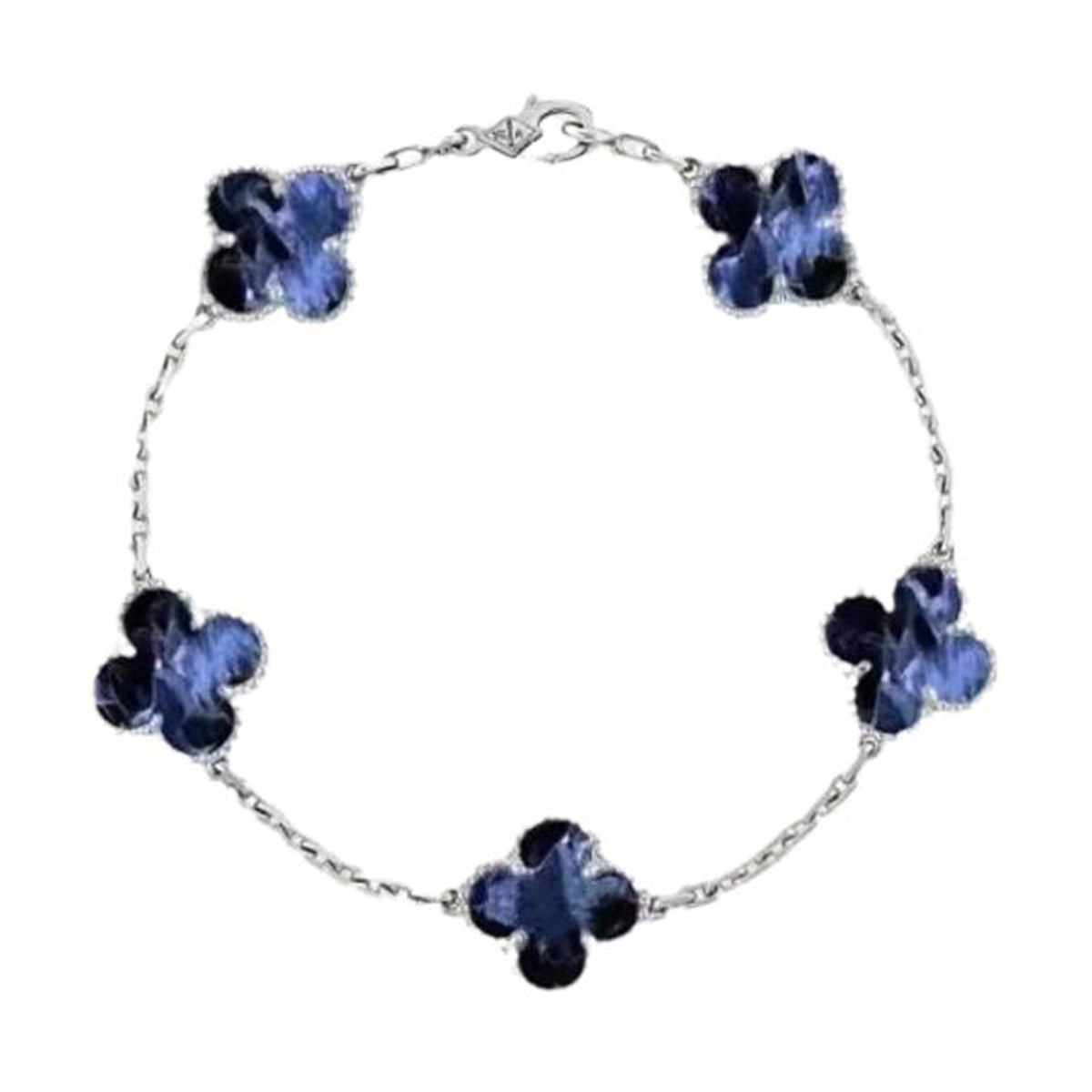 [Glow Jewelry]New CLOVER 5 MOTIF PIETERSITE BRACELET COLLECTION