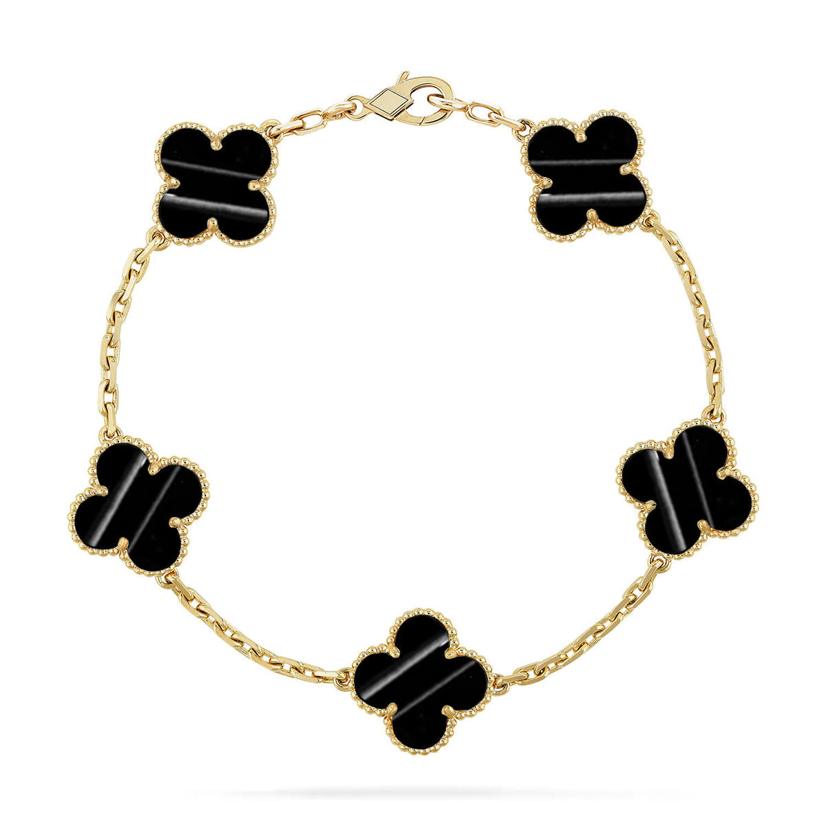 [Glow Jewelry]New  CLOVER 5 MOTIF PULSAR STONE BRACELET COLLECTION