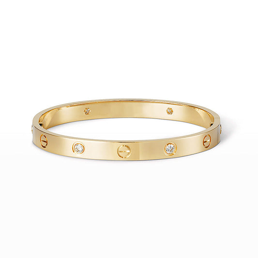 ¡®Glow Jewelry¡¯LOVE BRACELET 6.1MM 4 DIAMONDS