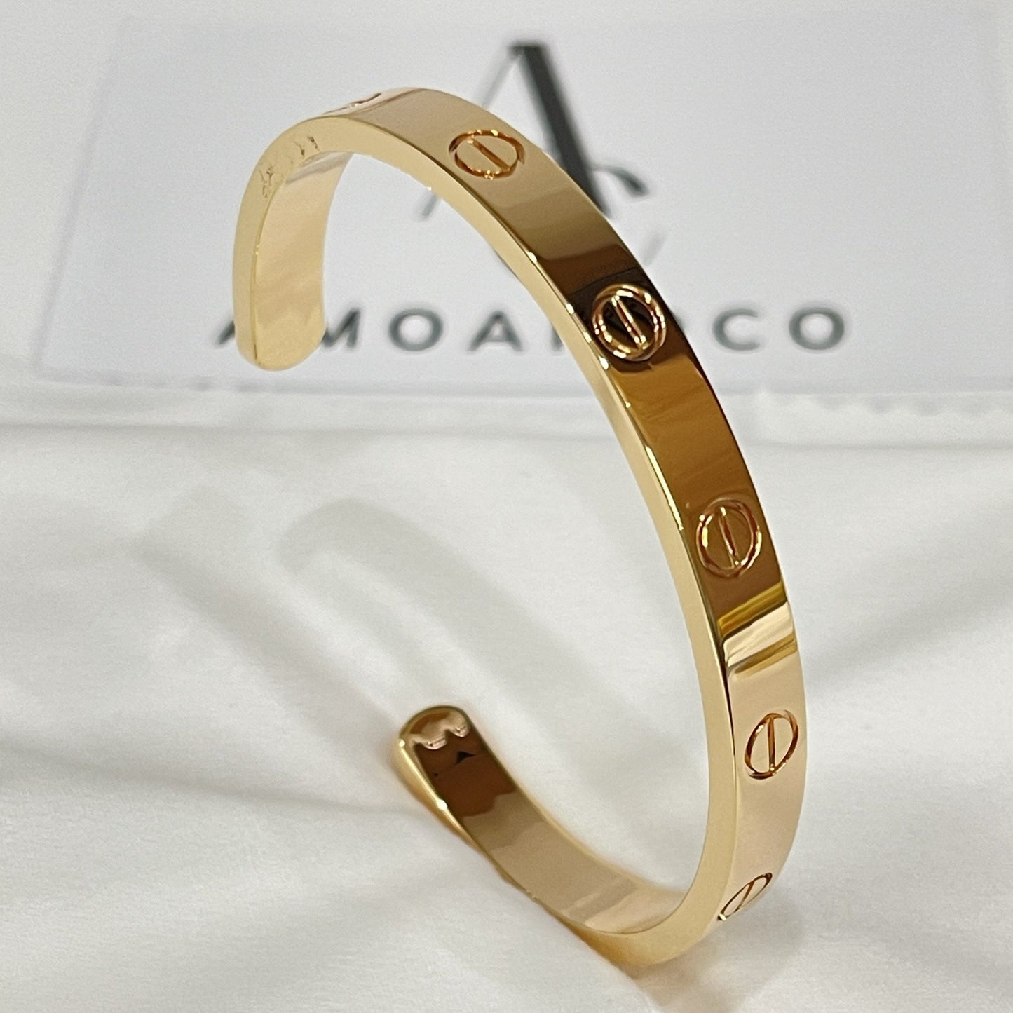 ¡®Glow Jewelry¡¯LOVE BRACELET 6.1MM OPEN CUFF