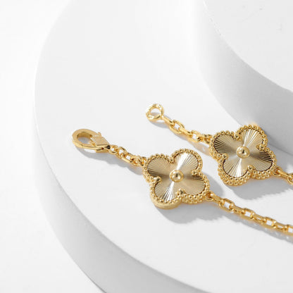 ¡®Glow Jewelry¡¯CLOVER 10 MOTIFS LASER NECKLACE