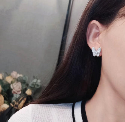 ¡®Glow Jewelry¡¯BUTTERFLY ALL DIAMOND EARRINGS