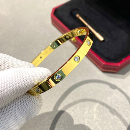 [Glow Jewelry]LOVE BRACELET 6.1MM 10 DIAMONDS