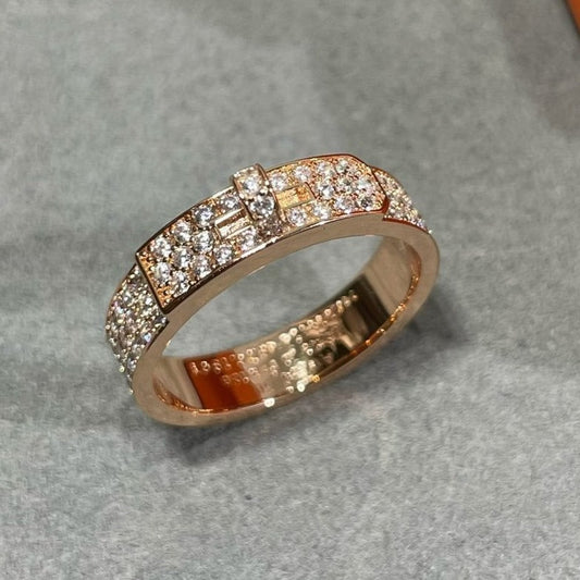 ¡®Glow Jewelry¡¯KELLY PINK GOLD DIAMOND RING