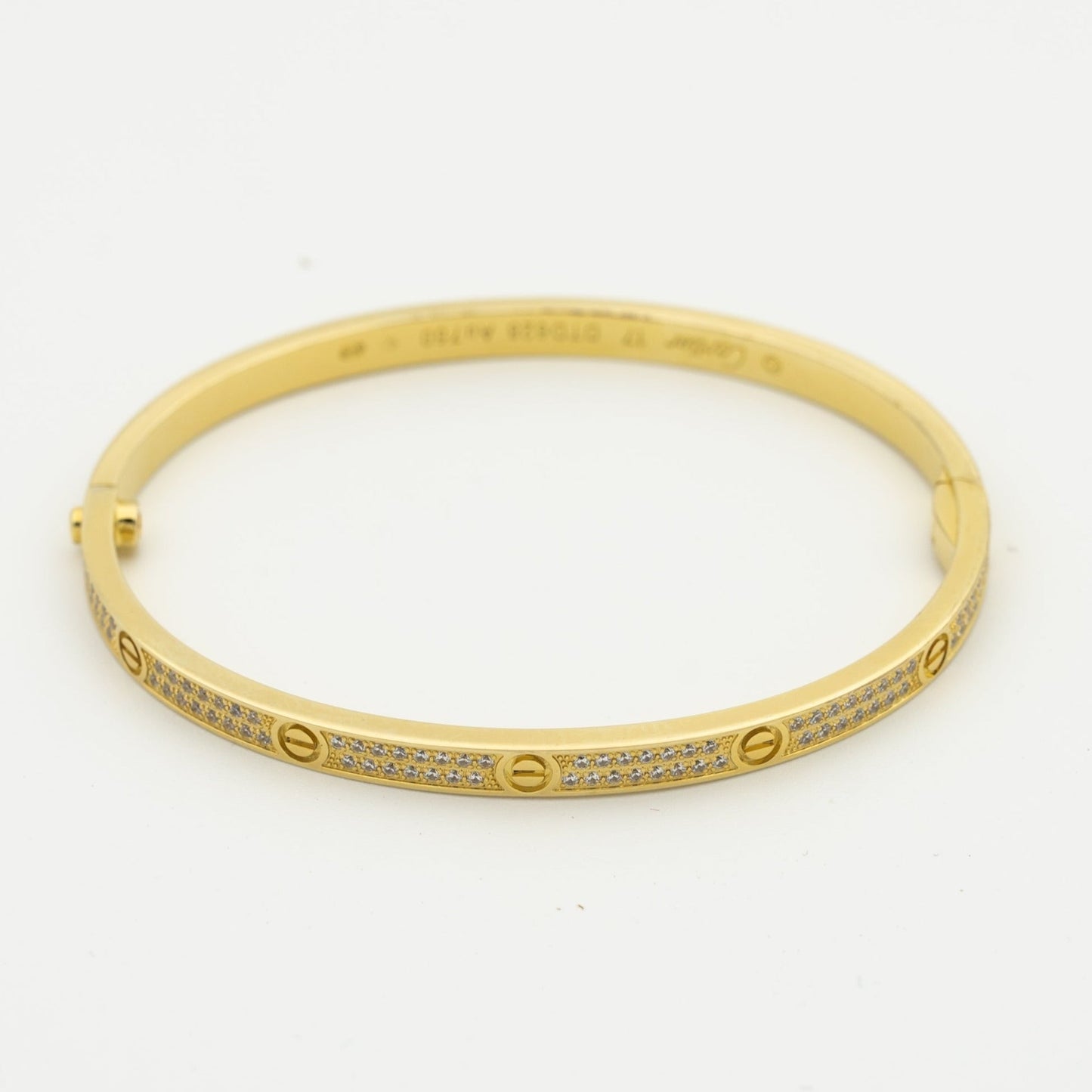 ¡®Glow Jewelry¡¯LOVE BRACELET 3.65MM DIAMOND-PAVED
