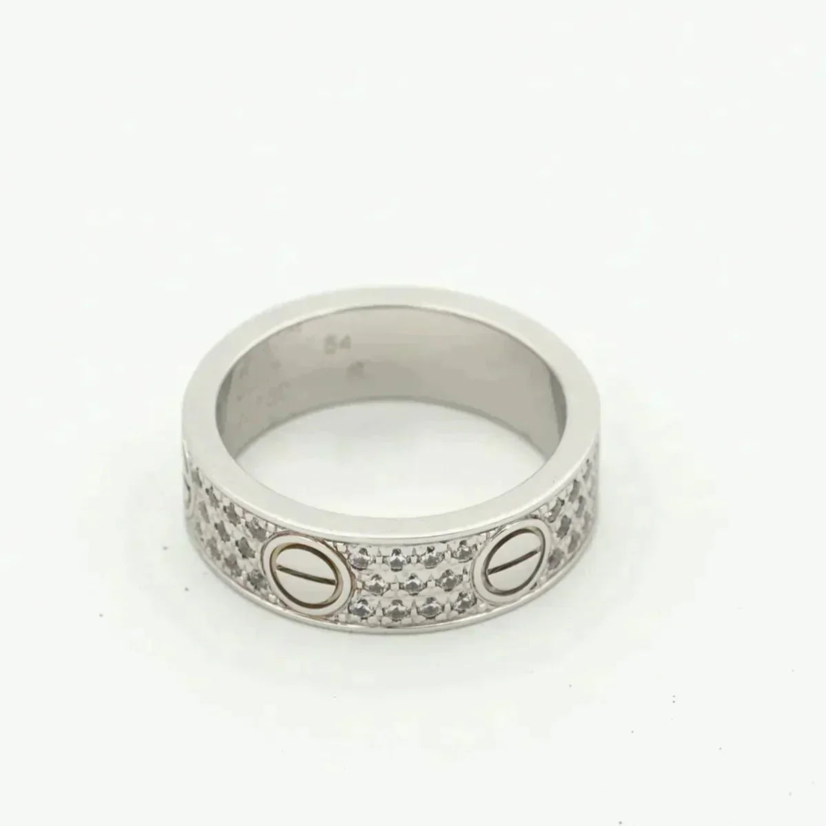 ¡®Glow Jewelry¡¯LOVE RING 5.5MM DIAMONDS PAVED